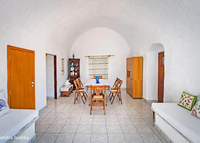 Yannis And Efi Cave House-sunset- 아파트 이아